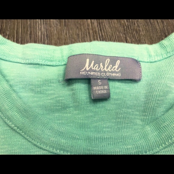 Marled Reunited mint green top - Picture 6 of 8
